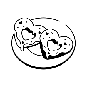 Heart Donuts icon