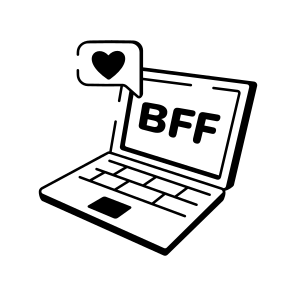Online Friendship icon