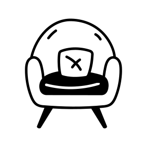 Armchair icon