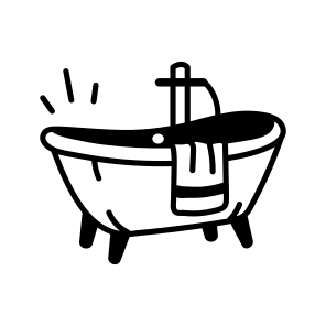 Bathtub icon