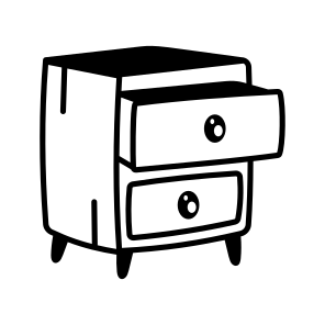 Bedside Table icon