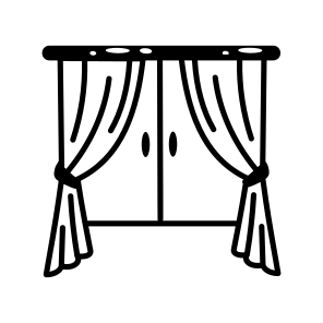 Curtains icon