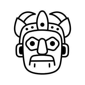 Mesoamerican Mask icon
