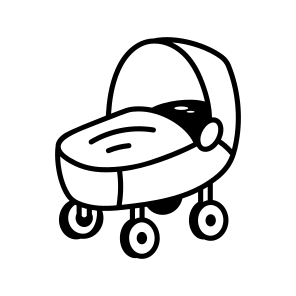 Baby Stroller icon