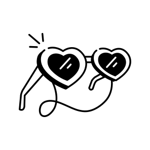 Heart Glasses icon