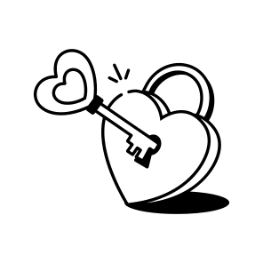 Heart Lock icon