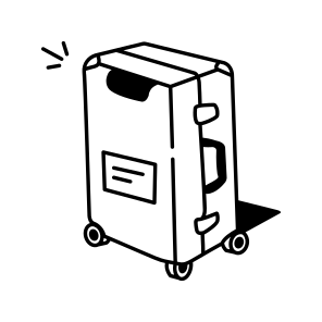 Suitcase icon