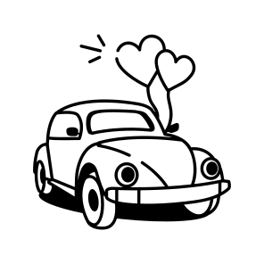 Wedding Car icon