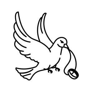 Wedding Dove icon