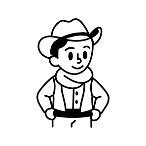 Cowboy icon