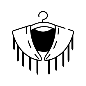 Shawl icon