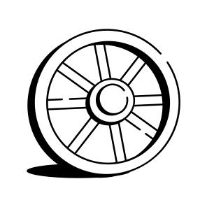 Wooden Wheel icon