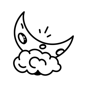 Cloudy Moon icon