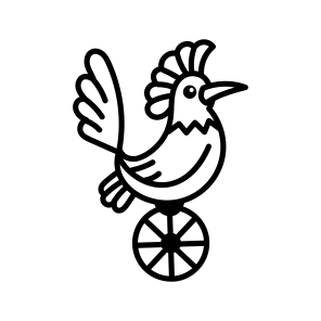 Cock icon