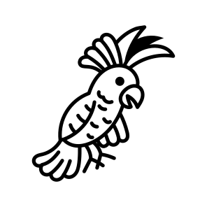 Cockatoo Laughing icon