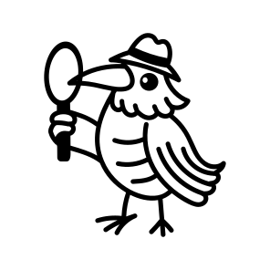 Detective Bird icon