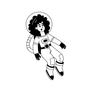 Female Astronaut icon