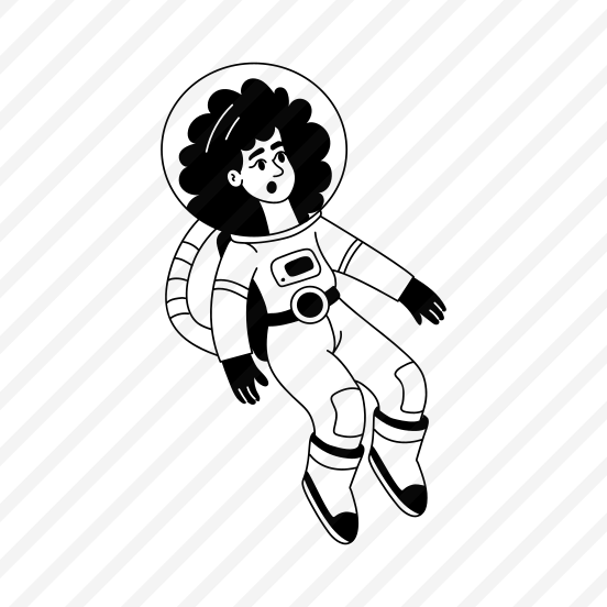 Female Astronaut preview