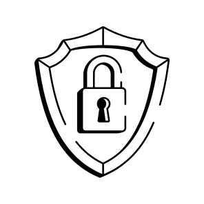 Cybersecurity icon