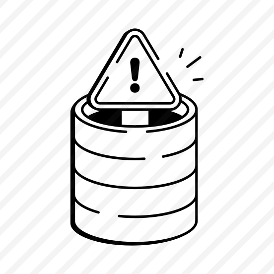 Database Warning preview