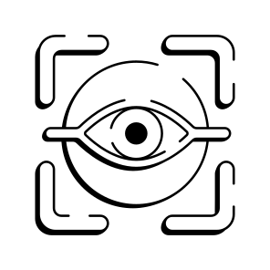 Eye Biometric icon