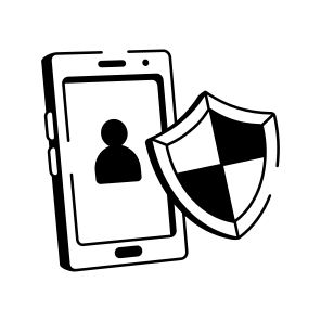 Mobile Security. icon