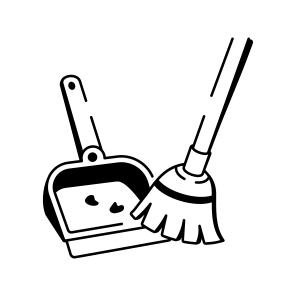 Dustpan icon