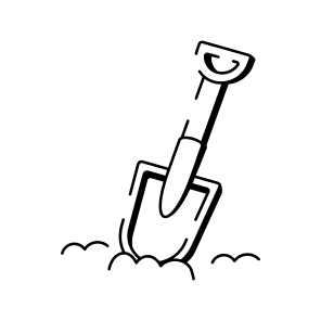 Shovel Digging icon