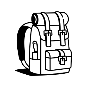 Backpack icon