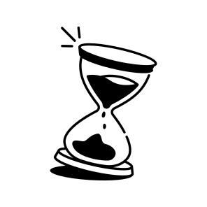 Hourglass icon