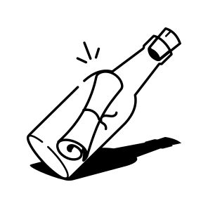Message Bottle icon