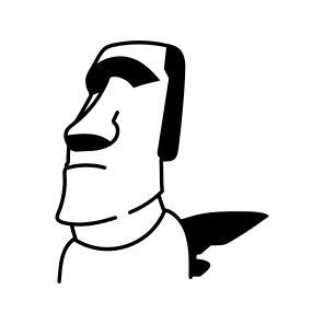 Moai Statue icon