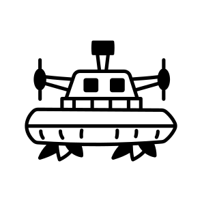 Space Hovercraft icon