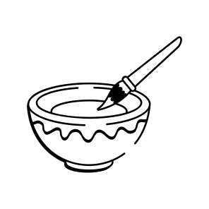 Ceramic Bowl icon
