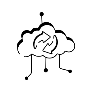 Cloud Communication icon