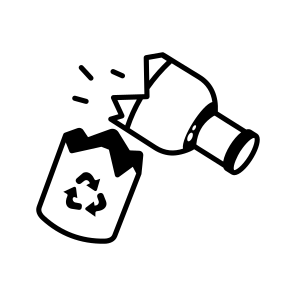 Recycle Glass icon