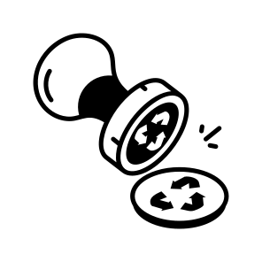 Recycle Stamp icon
