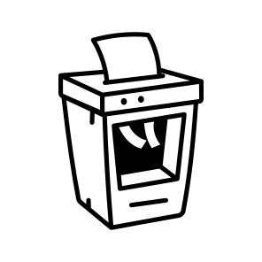 Shredded Paper icon