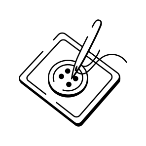 Sewing Button icon