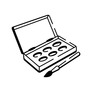 Watercolour Box icon