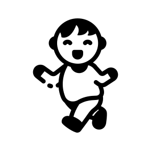 Walking Baby icon
