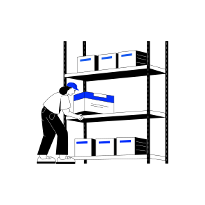 Arranging Packages icon