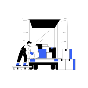 Unloading Truck icon