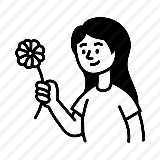 Holding Flower preview