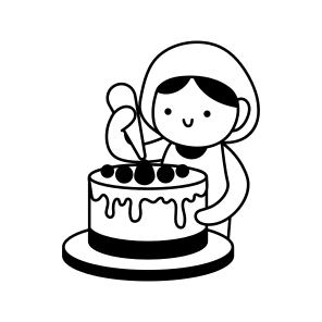 Baking Cake icon
