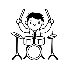 Drumming icon