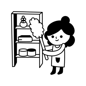 Dusting Shelves icon