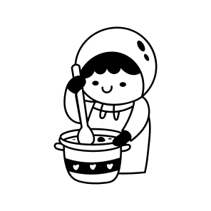 Stirring Food icon
