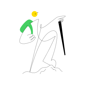 Hiker icon
