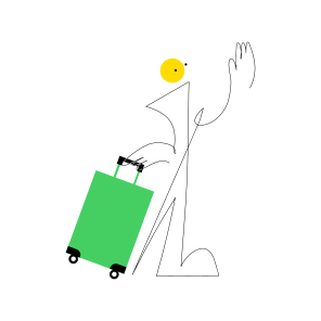 Travelling icon